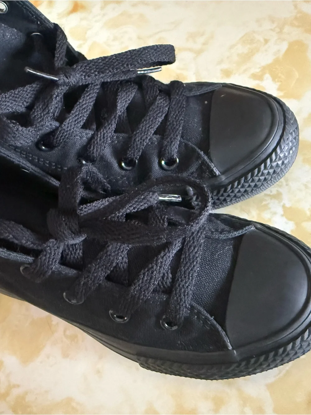 Converse Kids Black High-Top Sneakers with Logo Insole